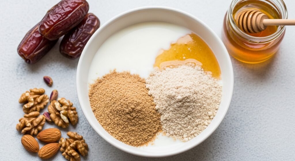 What is Talbina made of?